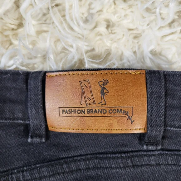 Fashion Brand Company TALL Nap Jeans for big butts black denim Size 1X - Picture 16 of 16